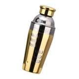 Maxbell Stainless Steel Cocktail Shaker Bar Tool for Drink Bar Accessories Traveling gold