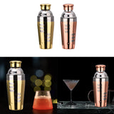 Maxbell Stainless Steel Cocktail Shaker Bar Tool for Drink Bar Accessories Traveling gold