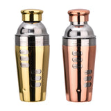 Maxbell Stainless Steel Cocktail Shaker Bar Tool for Drink Bar Accessories Traveling gold