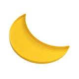 Maxbell Dessert Tray Moon Shaped Desktop Storage Platter for Home Decoration Mubarak