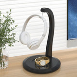 Maxbell Banana Holder Stand Multifunction Portable Banana Holder Stand Hook for Home black
