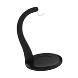 Maxbell Banana Holder Stand Multifunction Portable Banana Holder Stand Hook for Home black
