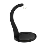 Maxbell Banana Holder Stand Multifunction Portable Banana Holder Stand Hook for Home black