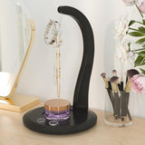 Maxbell Banana Holder Stand Multifunction Portable Banana Holder Stand Hook for Home black