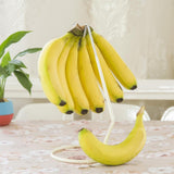 Maxbell Banana Tree Stand Hook Stable Fruit Storage Organizer for Countertop Kitchen