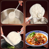 Maxbell Meat Scraping Tool 304 Stainless Steel Baking Tool Fuding Meat Slice Scraper