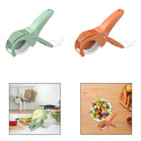 Maxbell Fruit Veggie Cutter Slicers Versatile Fruit Slicers for Banana Cucumber Tomato green