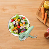 Maxbell Fruit Veggie Cutter Slicers Versatile Fruit Slicers for Banana Cucumber Tomato green