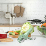 Maxbell Fruit Veggie Cutter Slicers Versatile Fruit Slicers for Banana Cucumber Tomato green