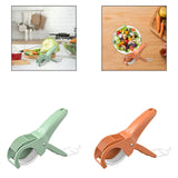 Maxbell Fruit Veggie Cutter Slicers Versatile Fruit Slicers for Banana Cucumber Tomato green