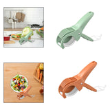 Maxbell Fruit Veggie Cutter Slicers Versatile Fruit Slicers for Banana Cucumber Tomato green