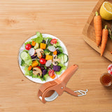 Maxbell Fruit Veggie Cutter Slicers Versatile Fruit Slicers for Banana Cucumber Tomato red brown