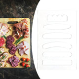 Maxbell Clear Acrylic Router Jig Puzzle Piece Serving Board Router Template for Home