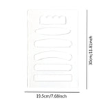 Maxbell Clear Acrylic Router Jig Puzzle Piece Serving Board Router Template for Home