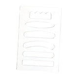 Maxbell Clear Acrylic Router Jig Puzzle Piece Serving Board Router Template for Home