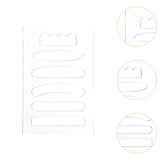 Maxbell Clear Acrylic Router Jig Puzzle Piece Serving Board Router Template for Home