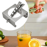 Maxbell Fruit Juicer Stainless Steel Juicer Lemon Squeezing Tool for Home Bar Kitchen