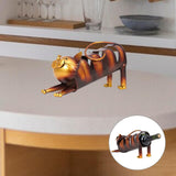 Maxbell Cat Shaped Wine Holder Gifts Decoration Wine Rack for Cabinet Party Birthday