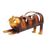 Maxbell Cat Shaped Wine Holder Gifts Decoration Wine Rack for Cabinet Party Birthday