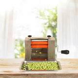 Maxbell Edamame Peeling Machine Hand Crank Soybean Shell Remover for Home Restautant