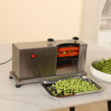 Maxbell Electric Bean and Pea Peeler Beans Shelling Machine for Restaurant Soy Beans