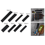 Maxbell Kitchen Knife Protector Chef Knife Protection Portable Flocking Liner Sheath Style A