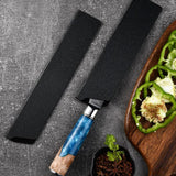 Maxbell Kitchen Knife Protector Chef Knife Protection Portable Flocking Liner Sheath Style C