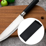 Maxbell Kitchen Knife Protector Chef Knife Protection Portable Flocking Liner Sheath Style E