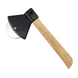 Maxbell Axe Pizza Wheel Slicer Fun Easy to Clean Professional Pizza Cutter for Pizza Black