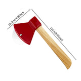 Maxbell Axe Pizza Wheel Slicer Fun Easy to Clean Professional Pizza Cutter for Pizza Red