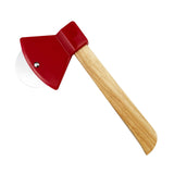 Maxbell Axe Pizza Wheel Slicer Fun Easy to Clean Professional Pizza Cutter for Pizza Red