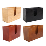 Maxbell Tissue Box Cover Restroom Tissue Box Holder Wall Mounted Toilet Paper Holder beige