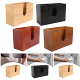 Maxbell Tissue Box Cover Restroom Tissue Box Holder Wall Mounted Toilet Paper Holder beige