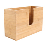 Maxbell Tissue Box Cover Restroom Tissue Box Holder Wall Mounted Toilet Paper Holder beige