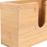 Maxbell Tissue Box Cover Restroom Tissue Box Holder Wall Mounted Toilet Paper Holder beige