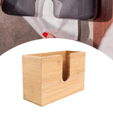 Maxbell Tissue Box Cover Restroom Tissue Box Holder Wall Mounted Toilet Paper Holder beige