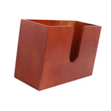 Maxbell Tissue Box Cover Restroom Tissue Box Holder Wall Mounted Toilet Paper Holder red