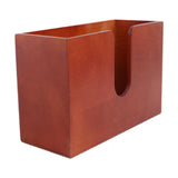 Maxbell Tissue Box Cover Restroom Tissue Box Holder Wall Mounted Toilet Paper Holder red