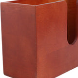 Maxbell Tissue Box Cover Restroom Tissue Box Holder Wall Mounted Toilet Paper Holder red
