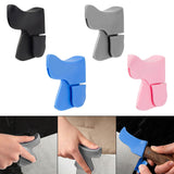 Maxbell Finger Protector Multifunctional Sturdy Knife Handle Cover for Food Chopping black
