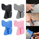 Maxbell Finger Protector Multifunctional Sturdy Knife Handle Cover for Food Chopping black