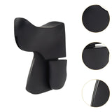 Maxbell Finger Protector Multifunctional Sturdy Knife Handle Cover for Food Chopping black