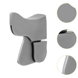Maxbell Finger Protector Multifunctional Sturdy Knife Handle Cover for Food Chopping grey
