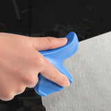 Maxbell Finger Protector Multifunctional Sturdy Knife Handle Cover for Food Chopping blue