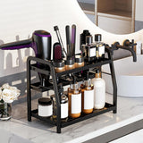 Maxbell Bathroom Organizer Countertop Iron Makeup Storage Rack for Kitchen Offices Bathroom