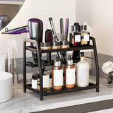 Maxbell Bathroom Organizer Countertop Iron Makeup Storage Rack for Kitchen Offices Bathroom
