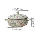 Maxbell Cooking Pot with Double Handles Simmer Pot for Induction Gas Stoves Stovetop