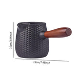 Maxbell Cast Iron Teapot 600 ml with Tea Filter Tea Kettle for Hotel Restaurant Home