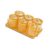 Maxbell Dry Fruit Tray with Lid with Tray Wedding Nuts Plate for Wedding Party Candy brown