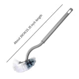 Maxbell Toilet Cleaning Brush Sturdy Toilet Bowl Brush for Household Hotel Apartment